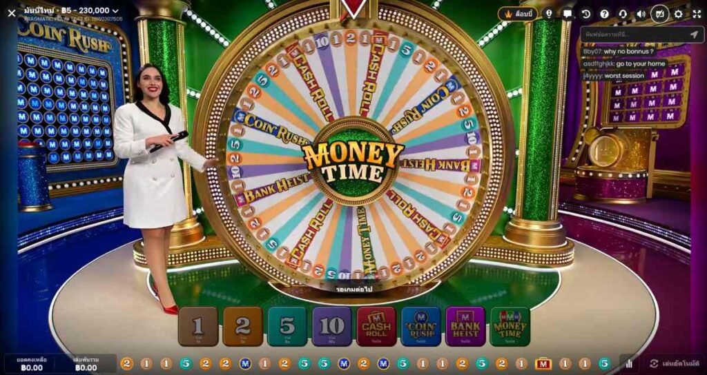 bj money wheel